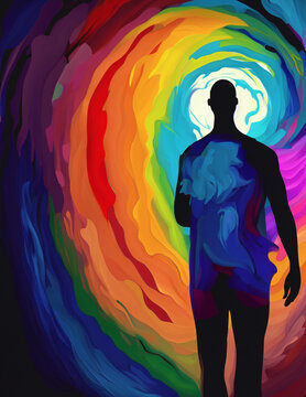 "The Vortex" No, this is not someone seeing the light at the end of the tunnel, this is someone reaching his goal of being an unsung hero to those who look up to hm, as a role model.
