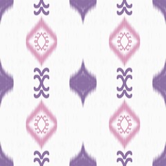 Ikat seamless pattern ethnic oriental traditional background design for carpet,curtain,clothing, wrapping paper,wallpaper,texture,textiles,tile,fabric , batik.