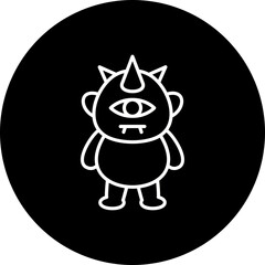 Cyclop Monster Icon