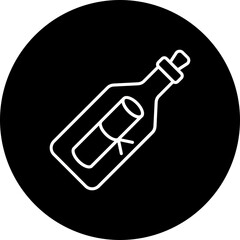 Message In Bottle Icon