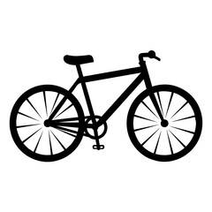 Icon Vector of Bicycle. Bike Illustration SVG