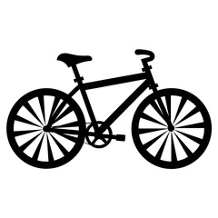 Icon Vector of Bicycle. Bike Illustration SVG