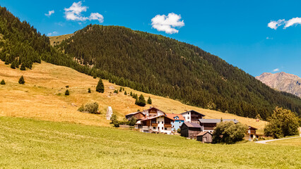 Alpine summer view near Tschaffein, Tyrol, Austria