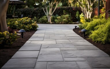 Durable and Aesthetic Outdoor with Concrete Pavers