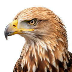Golden Eagle Portrait. Birds and Animals photos. Ai generative.