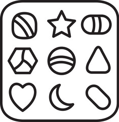 chocolate pack icon