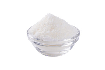 Healthy natural allulose sweetener. Diet alternative sugar substitute in drops and powder 