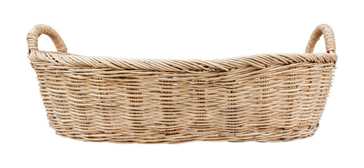 Wicker basket PNG - Powered by Adobe