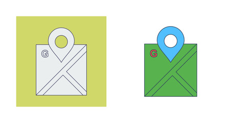 Map Vector Icon