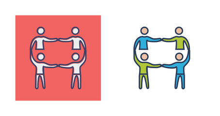 Team Work Vector Icon