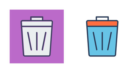 Trash Vector Icon