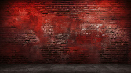 Abstract Wall Background. Scary and Haunted Red Wall