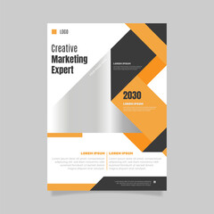 Modern business annual report. - Vector.