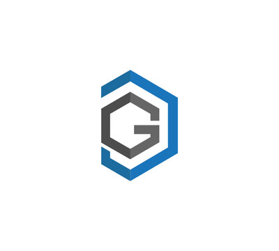 DG letter logo design vector template
