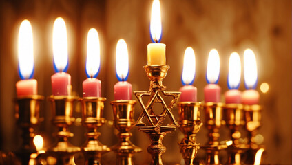 Hanukkah concept