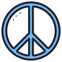 peace sign illustration