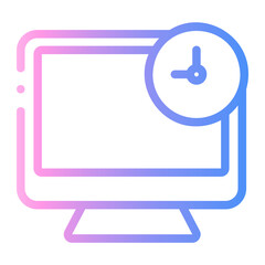 Fototapeta premium computer icon