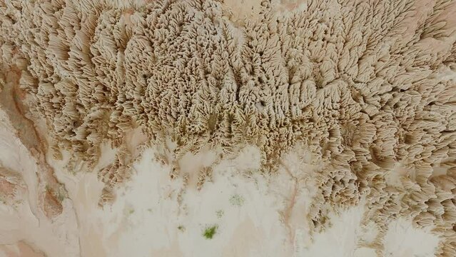 Topshot of Tsingy Rouge - spectacular rocks in Madagascar