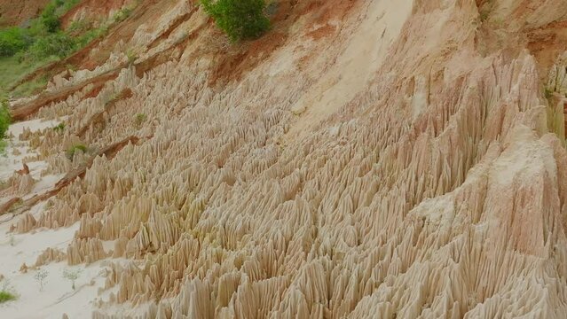 Tsingy rouge - national beauty of Madagascar