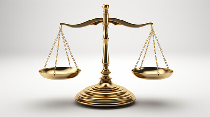 Scales of Justice in balance