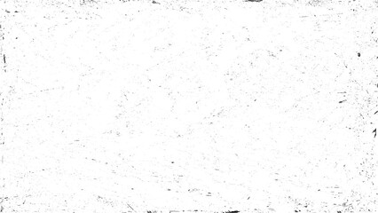 Grunge black and white pattern. Monochrome particles abstract texture. Background of cracks, scuffs, chips, stains, ink spots, lines. Dark design background surface. Gray printing element - obrazy, fototapety, plakaty