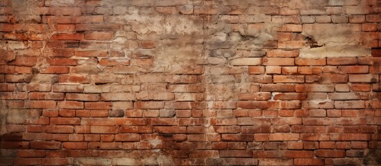 Fototapeta premium Old worn brick wall texture