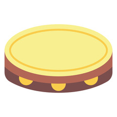tambourine illustration