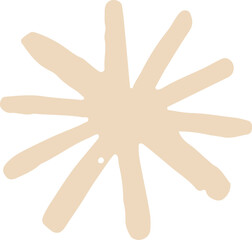 Abstract Star / Sun Doodle