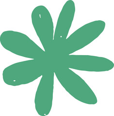 Abstract Flower Doodle