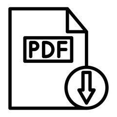 Download PDF Icon Design 