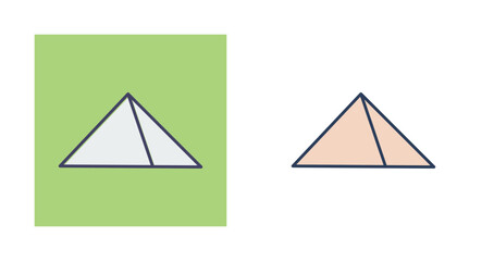 Pyramid Vector Icon