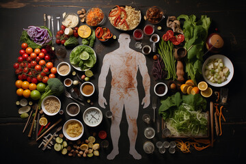 Healthy Eating. Diet and calorie control.