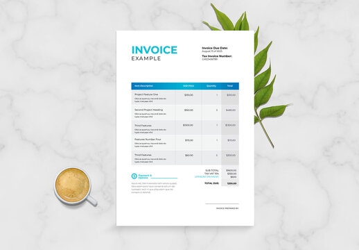 Invoice Layout