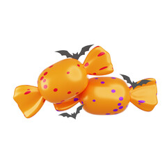 3D illustration of candy