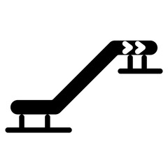 airport conveyor glyph 