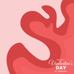 Valentine Day Abstract background with Red rose Color