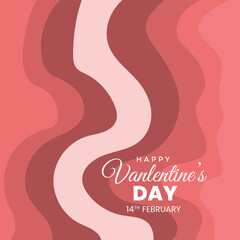 Valentine Day Abstract background with Red rose Color