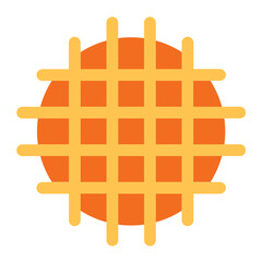 Vector Design Waffle Icon Style