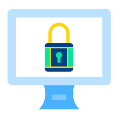 Vector Design Pc Icon Style