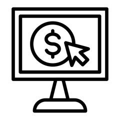 Pay Per Click Icon Design 
