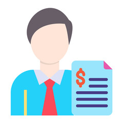 Vector Design Advisor Icon Style