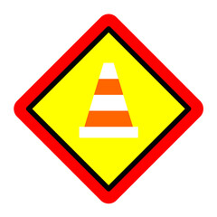 Vector Design Road Work Icon Style