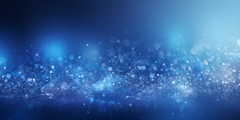abstract blue background,Christmas Stars on a Festive Background