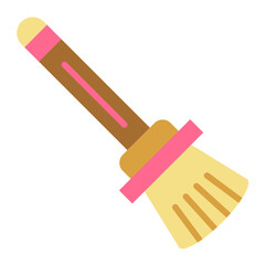 Vector Design Broomstick Icon Style