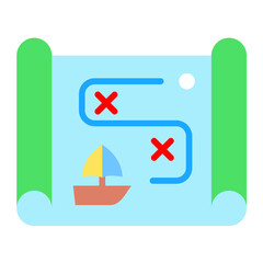 Vector Design Map Icon Style