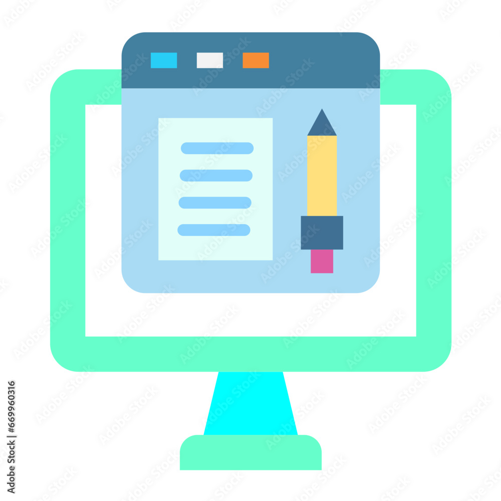 Wall mural vector design web design icon style