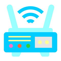 Wifi Router Icon Style