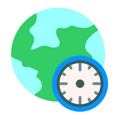 Time Zone Icon Style