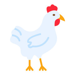 Chicken Icon Style
