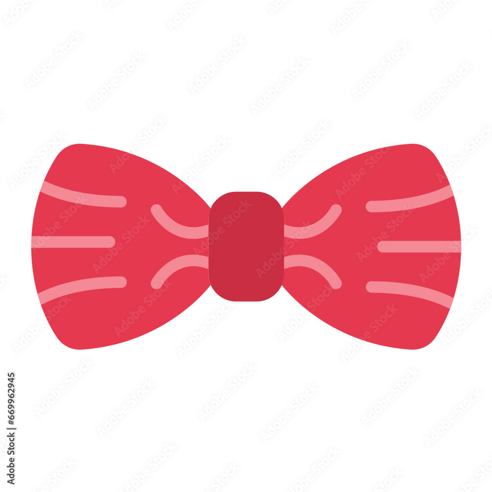 Canvas Prints bow tie icon style